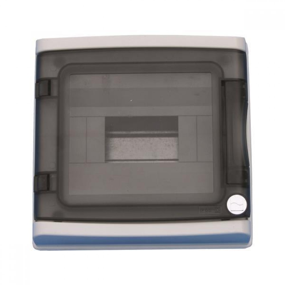 Πίνακας Εξωτερικός Με Πόρτα 8 Θέσεων IP65 (940.08) Γκρι - Marlanvil