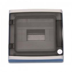 Πίνακας Εξωτερικός Με Πόρτα 8 Θέσεων IP65 (940.08) Γκρι - Marlanvil