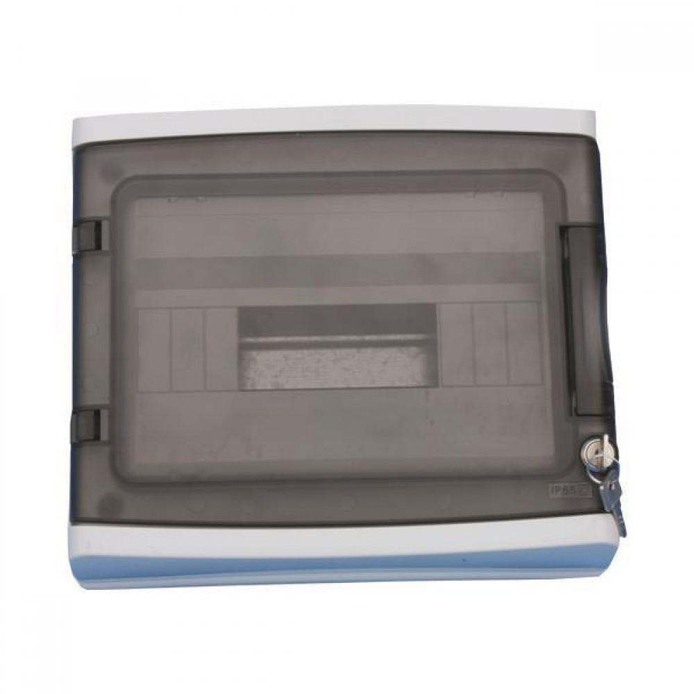 Πίνακας Εξωτερικός Με Πόρτα 12 Θέσεων IP65 (940.12) Γκρι - Marlanvil