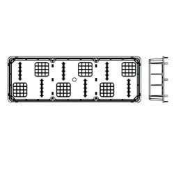 Κουτί Χωνευτό 480Χ160Χ70 (1619) - Marlanvil