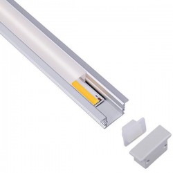 ΠΡΟΦΙΛ ΧΩΝΕΥΤΟ 2000*18*13 45° IP65 EUROLAMP