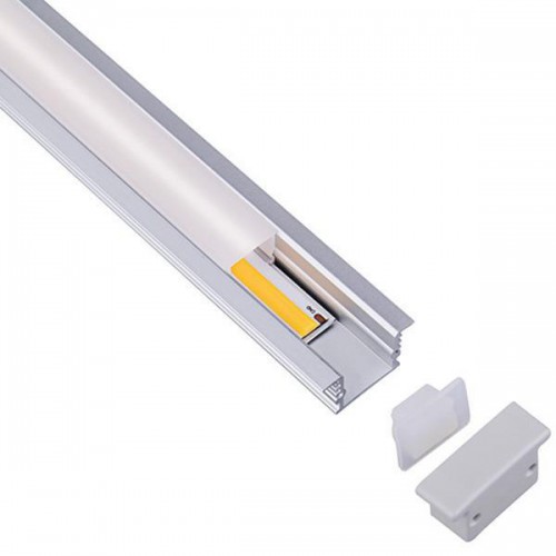 ΠΡΟΦΙΛ ΧΩΝΕΥΤΟ 2000*18*13 45° IP65 EUROLAMP