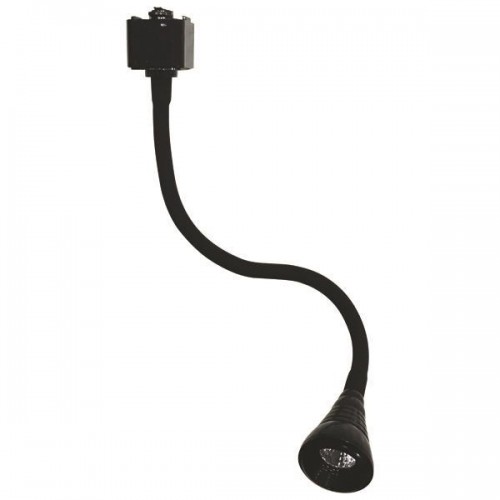 LED Φωτιστικό Ράγας Μονοφασικό 2 Καλωδίων Εύκαμπτο Σε Λευκό ή Μαύρο Eurolamp