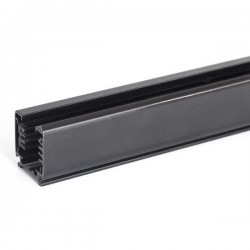 Τριφασική Ράγα Οροφής 4 Καλωδίων 1 Μέτρο Λευκή ή Μαύρη Eurolamp