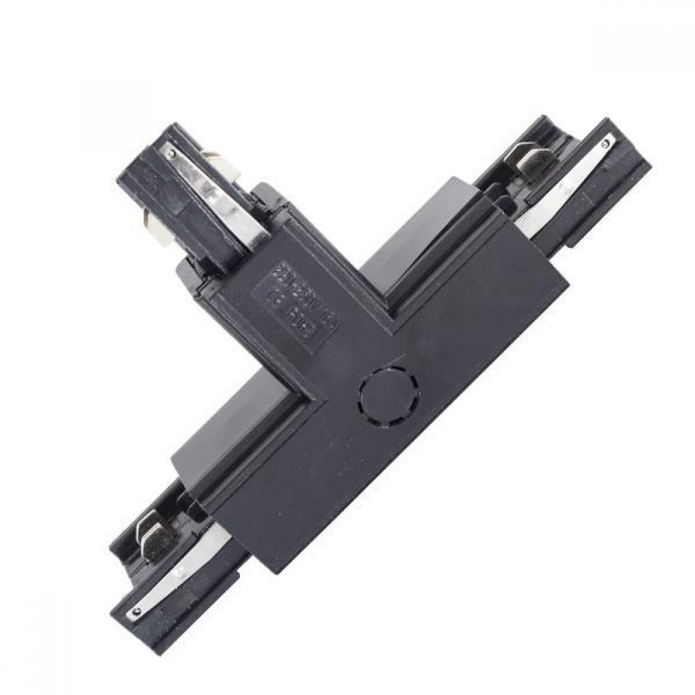 Σύνδεσμος ΤΑΦ Τριφασικής Ράγας 4 Καλωδίων Λευκός ή Μαύρος Eurolamp