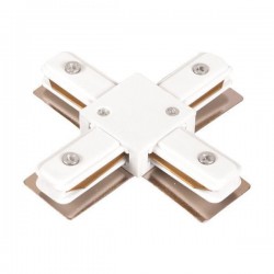 ΣΥΝΔΕΣΜΟΣ ΡΑΓΑΣ UNIVERSAL 2 ΓΡΑΜΜΩΝ ΣΤΑΥΡΟΣ ΛΕΥΚΟΣ EUROLAMP