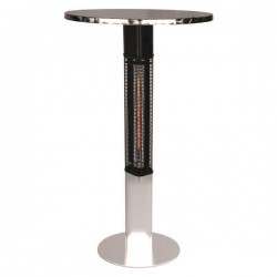 ΘΕΡΜΑΙΝΟΜΕΝΟ ΤΡΑΠΕΖΙ 1000W IP55 Φ40 Υψος1,11 CARBON TUBE