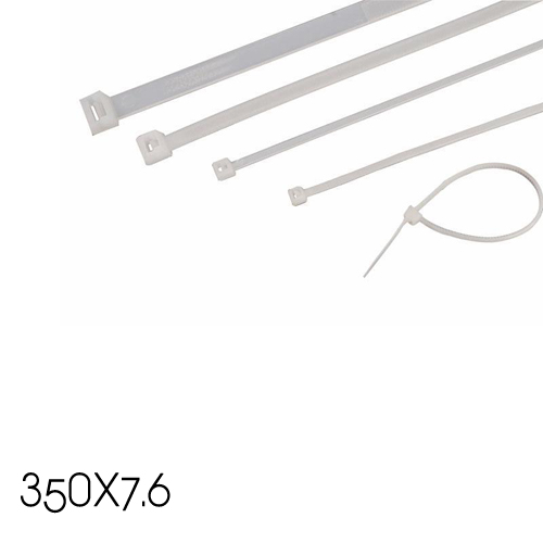 Δεματικά Καλωδίων 350X7,6 Λευκά ή Μαύρα Eurolamp