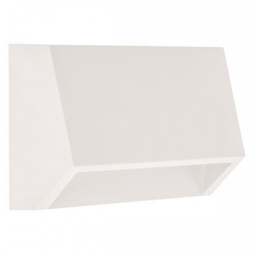 LED Φωτιστικό Τοίχου Slim 3W IP65 Σε Λευκό 16x7cm Eurolamp