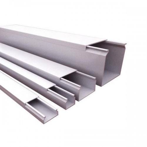 2 ΜΕΤΡΑ Πλαστικό Κανάλι 20X10 - Eurolamp