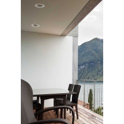 LED Χωνευτό Σποτ Στρογγυλό Λευκό IP65 7W CLEAR - FARO