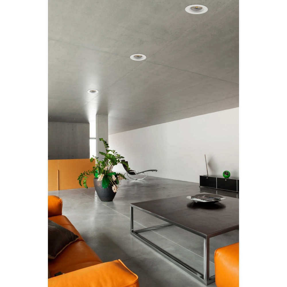 LED Χωνευτό Σποτ Στρογγυλό Λευκό IP65 7W CLEAR - FARO