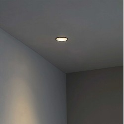 Χωνευτό Σποτ Στρογγυλό Μαύρο 1xGU10 FRESH - FARO