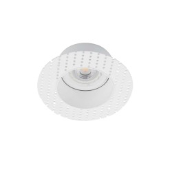 Χωνευτό Σποτ Στρογγυλό Λευκό Trimless 1xGU10 FRESH - FARO