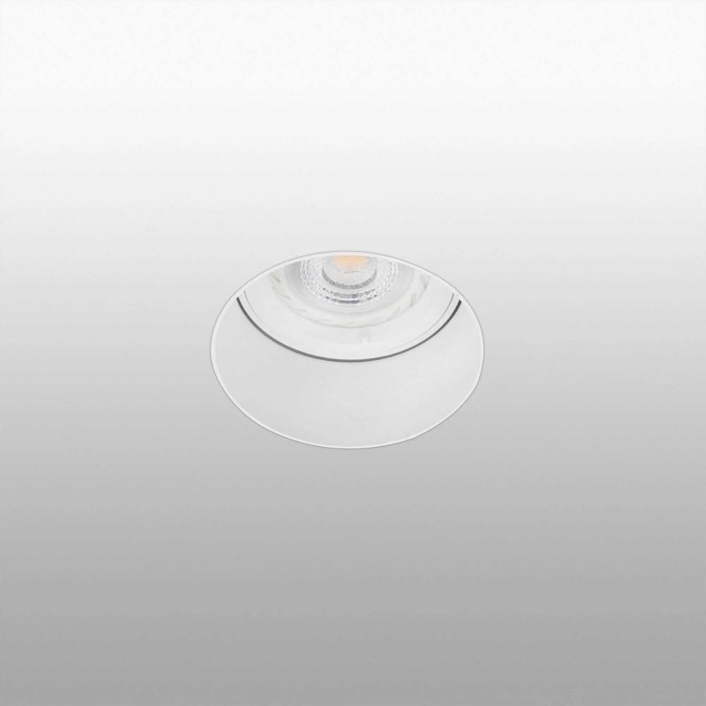 Χωνευτό Σποτ Στρογγυλό Λευκό Trimless 1xGU10 FRESH - FARO