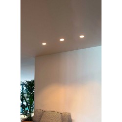 LED Χωνευτό Σποτ Στρογγυλό Λευκό Trimless 5W FOX - FARO