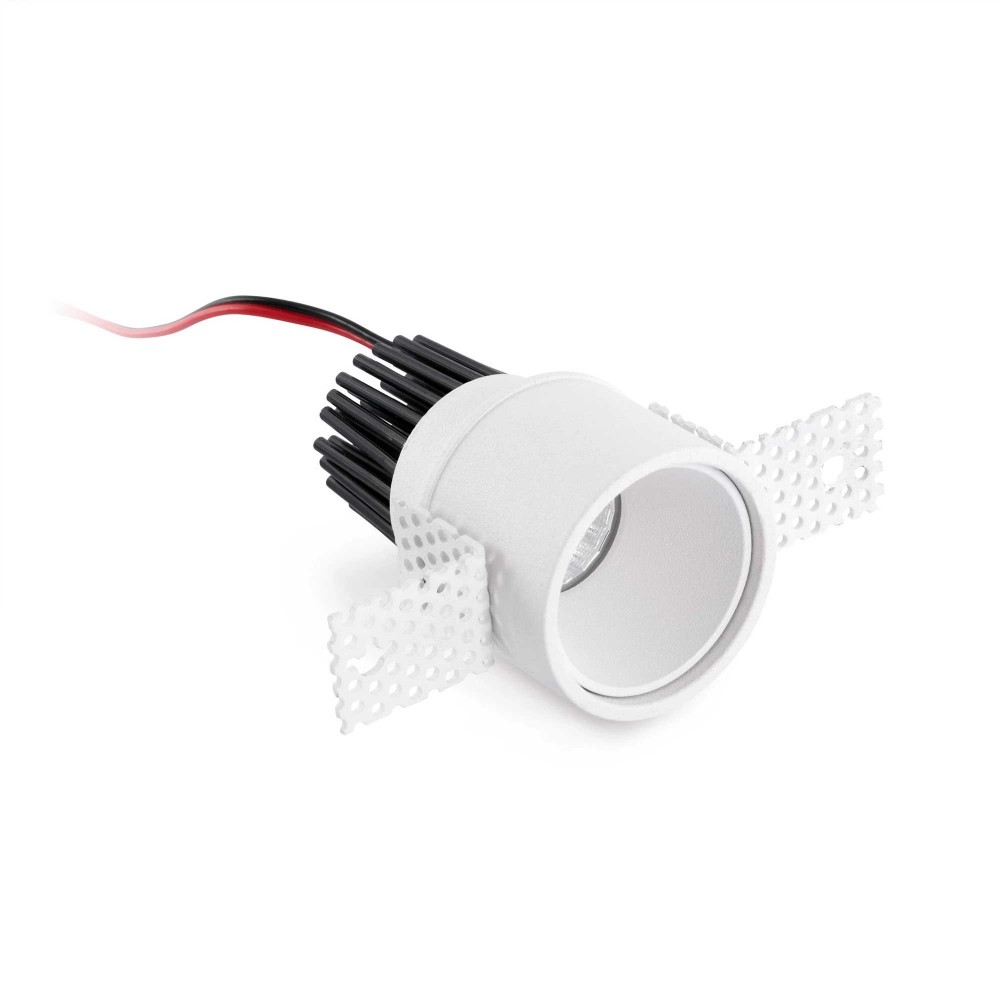 LED Χωνευτό Σποτ Στρογγυλό Λευκό Trimless 5W FOX - FARO