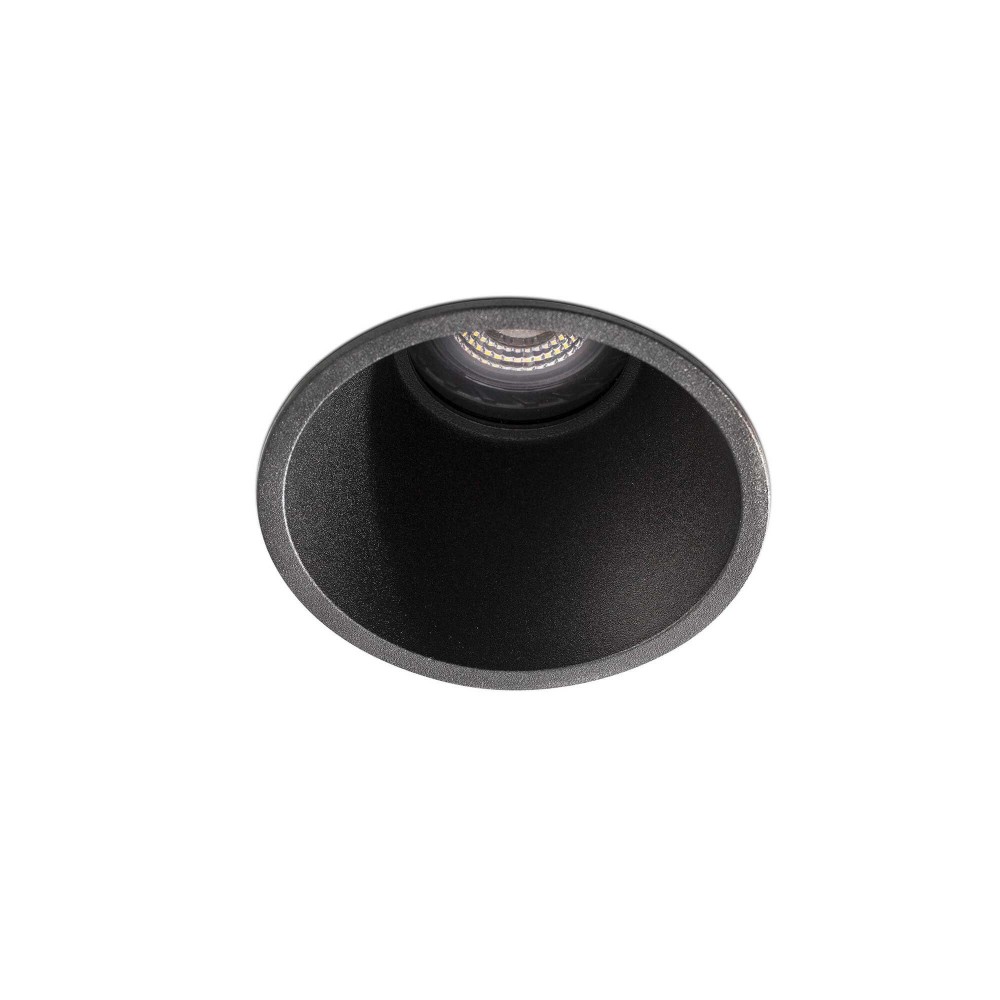Χωνευτό Σποτ Μαύρο IP65 1xGU10 FRESH - FARO