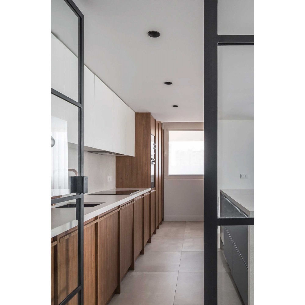 Χωνευτό Σποτ Στρογγυλό Μαύρο IP44 1xGU10 FRESH - FARO