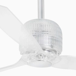 Ανεμιστήρας Με Ατσάλινο DC Μοτέρ Σε Shiny Χρωμέ Χρώμα SMART DECO FAN FARO