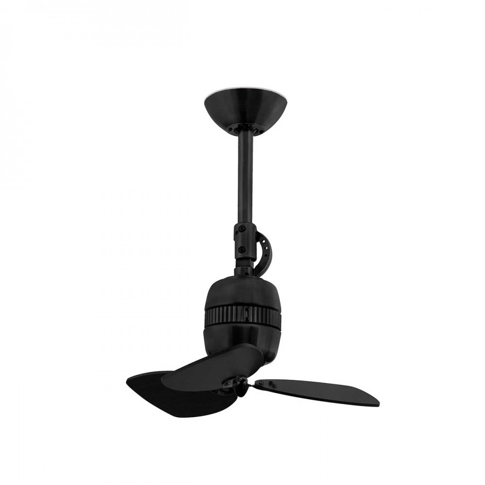 Ανεμιστήρας Με Μοτέρ Αλουμινίου Και Ξύλινες Λεπίδες Σκούρο Καφέ VEDRA FARO