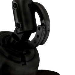 Ανεμιστήρας Με Μοτέρ Αλουμινίου Και Ξύλινες Λεπίδες Σκούρο Καφέ VEDRA FARO