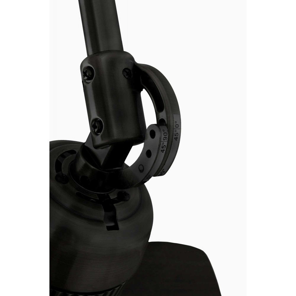 Ανεμιστήρας Με Μοτέρ Αλουμινίου Και Ξύλινες Λεπίδες Σκούρο Καφέ VEDRA FARO