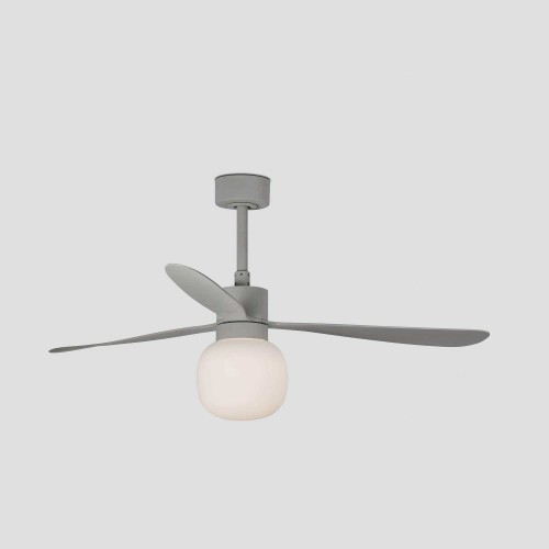 Ανεμιστήρας Με Ατσάλινο Μοτέρ Και Λεπίδες Από ABS Με LED Φως 20W - Γκρι AMELIA L BALL FARO