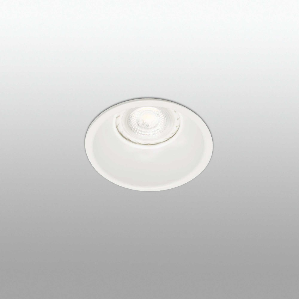 Χωνευτό Σποτ Στρογγυλό Λευκό 1xGU10 GAS - FARO