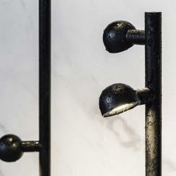 LED Φωτιστικό Εξωτερικού Χώρου Στήλος Μαύρος 90cm 10W IP65 BROT - FARO