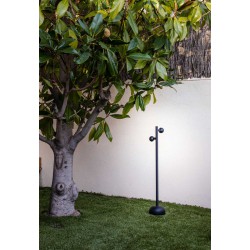 LED Φωτιστικό Εξωτερικού Χώρου Στήλος Μαύρος 90cm 10W IP65 BROT - FARO