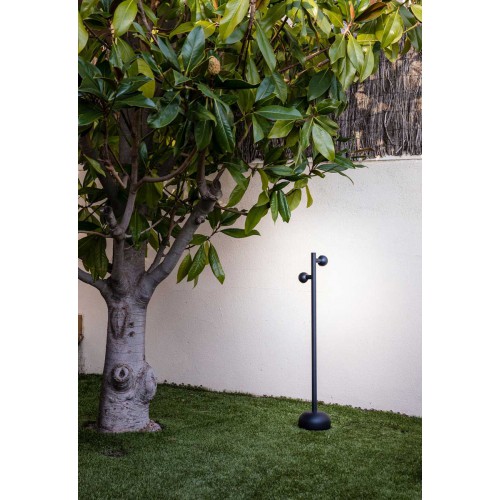 LED Φωτιστικό Εξωτερικού Χώρου Στήλος Μαύρος 90cm 10W IP65 BROT - FARO