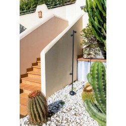 LED Φωτιστικό Εξωτερικού Χώρου Στήλος Μαύρος 180cm 21W IP65 BROT - FARO