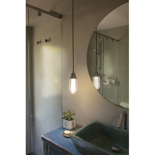 BRUME LED Κρεμαστό Φωτιστικό Μεταλλικό Ανθρακί 3W IP44 - FARO