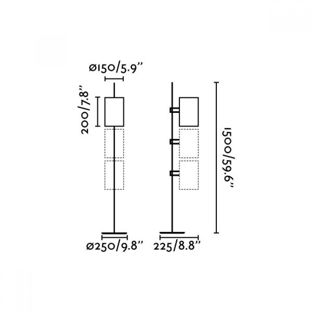 Φωτιστικό Δαπέδου Μεταλλικό Σε Μπεζ Χρώμα 1xE27 GUADALUPE FARO