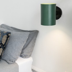 Επιτοίχιο Φωτιστικό Μεταλλικό Σε Πράσινο Χρώμα 1xE27 GUADALUPE FARO