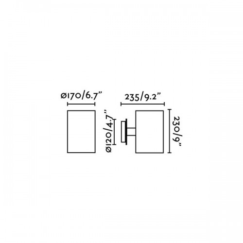 Επιτοίχιο Φωτιστικό Μεταλλικό Σε Μπεζ Χρώμα 1xE27 GUADALUPE FARO