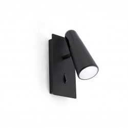LED Επιτοιχό Φωτιστικό Μονόφωτο Σε Μαύρο Χρώμα 4.5W LAO - FARO