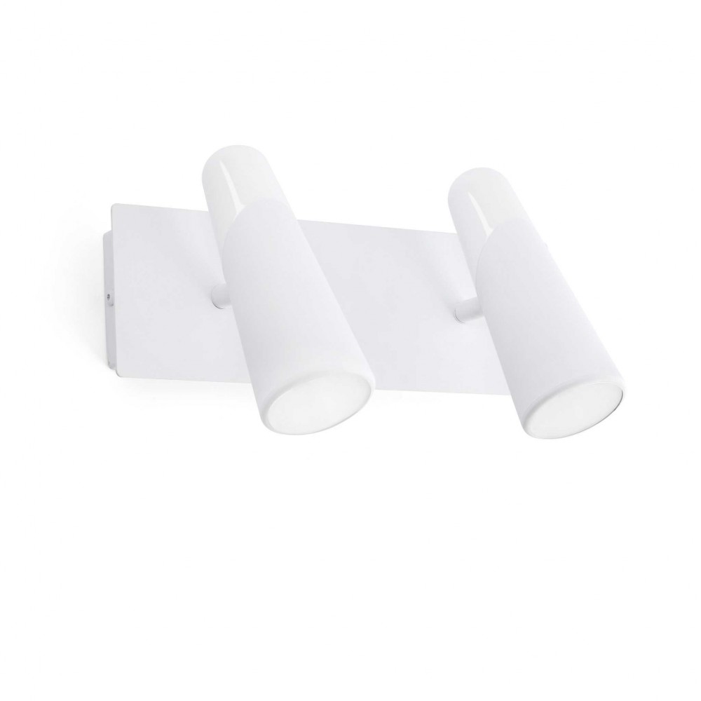 LED Επιτοιχό Φωτιστικό Δίφωτο Σε Λευκό Χρώμα 2x4.5W LAO - FARO