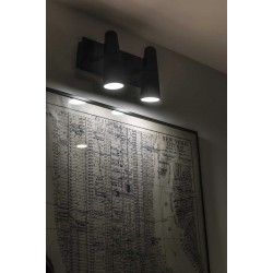 LED Επιτοιχό Φωτιστικό Δίφωτο Σε Λευκό Χρώμα 2x4.5W LAO - FARO