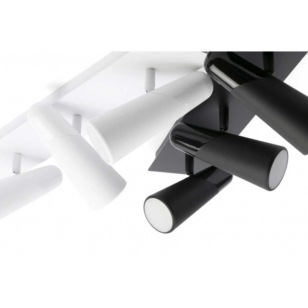 LED Επιτοιχό Φωτιστικό Τρίφωτο Σε Μαύρο Χρώμα 3x4.5W LAO - FARO