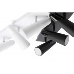 LED Επιτοιχό Φωτιστικό Τρίφωτο Σε Λευκό Χρώμα 3x4.5W LAO - FARO