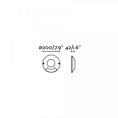 LED Φωτιστικό Δρόμου Μαύρο Αλουμίνιο 6W IP67 LOTH-1 FARO