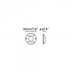 LED Φωτιστικό Δρόμου Μαύρο Αλουμίνιο 2x6W IP67 LOTH-2 FARO