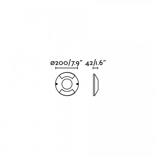 LED Φωτιστικό Δρόμου Μαύρο Αλουμίνιο 2x6W IP67 LOTH-2 FARO