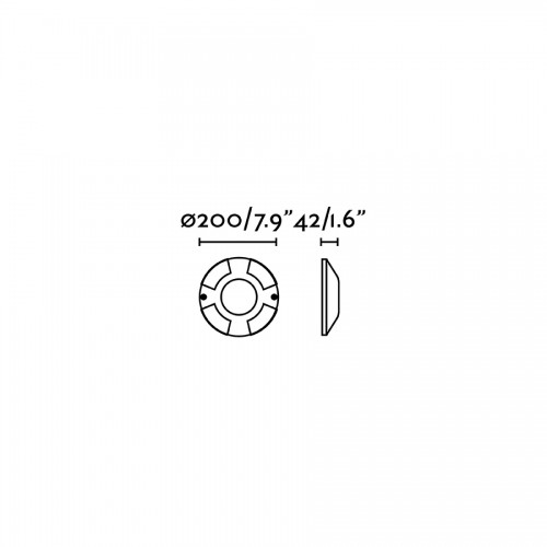 LED Φωτιστικό Δρόμου Μαύρο Αλουμίνιο 4x3W IP67 LOTH-3 FARO