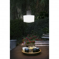 Κρεμαστό Φωτιστικό Με Γυαλί MUFFIN - IP44 14cm FARO