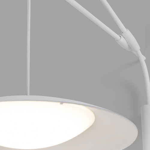 LED Επιτοίχιο Φωτιστικό Μεταλλικό Επεκτάσιμο Λευκό 20W SLIM - FARO