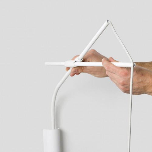 LED Επιτοίχιο Φωτιστικό Μεταλλικό Επεκτάσιμο Λευκό 20W SLIM - FARO