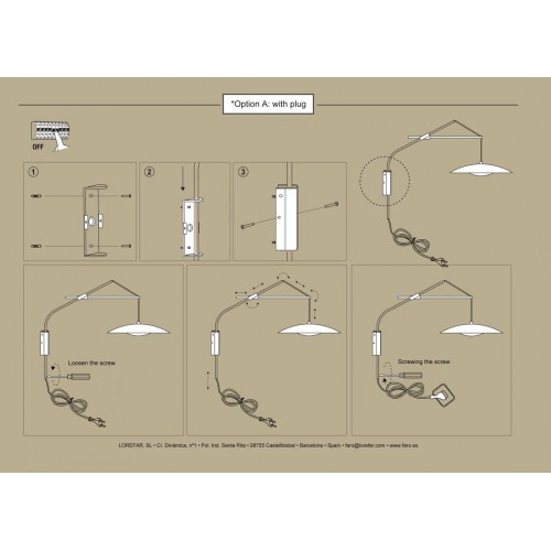 LED Επιτοίχιο Φωτιστικό Μεταλλικό Επεκτάσιμο Λευκό 20W SLIM - FARO